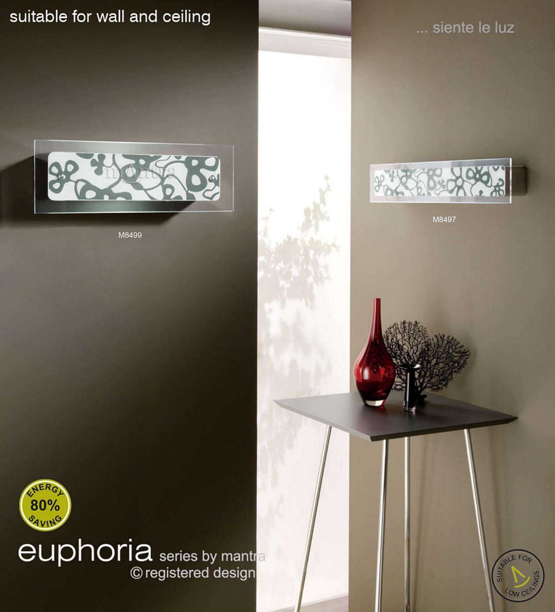 Euphoria Ceiling Lights Mantra Flush Fittings